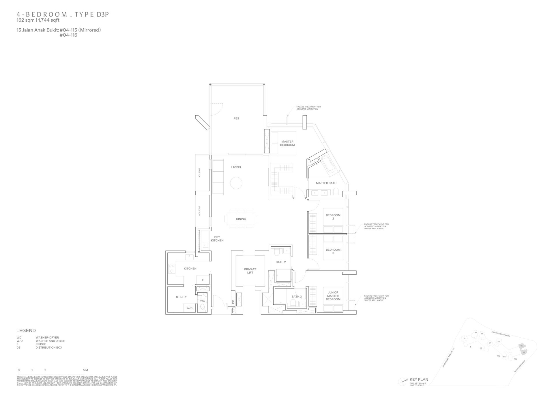 The Reserve Residences floorplan